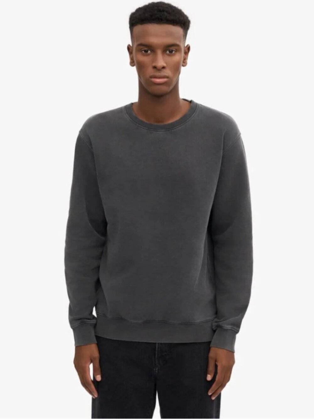 Colorful Standard Faded Gray Organic Cotton Crewneck Sweatshirt